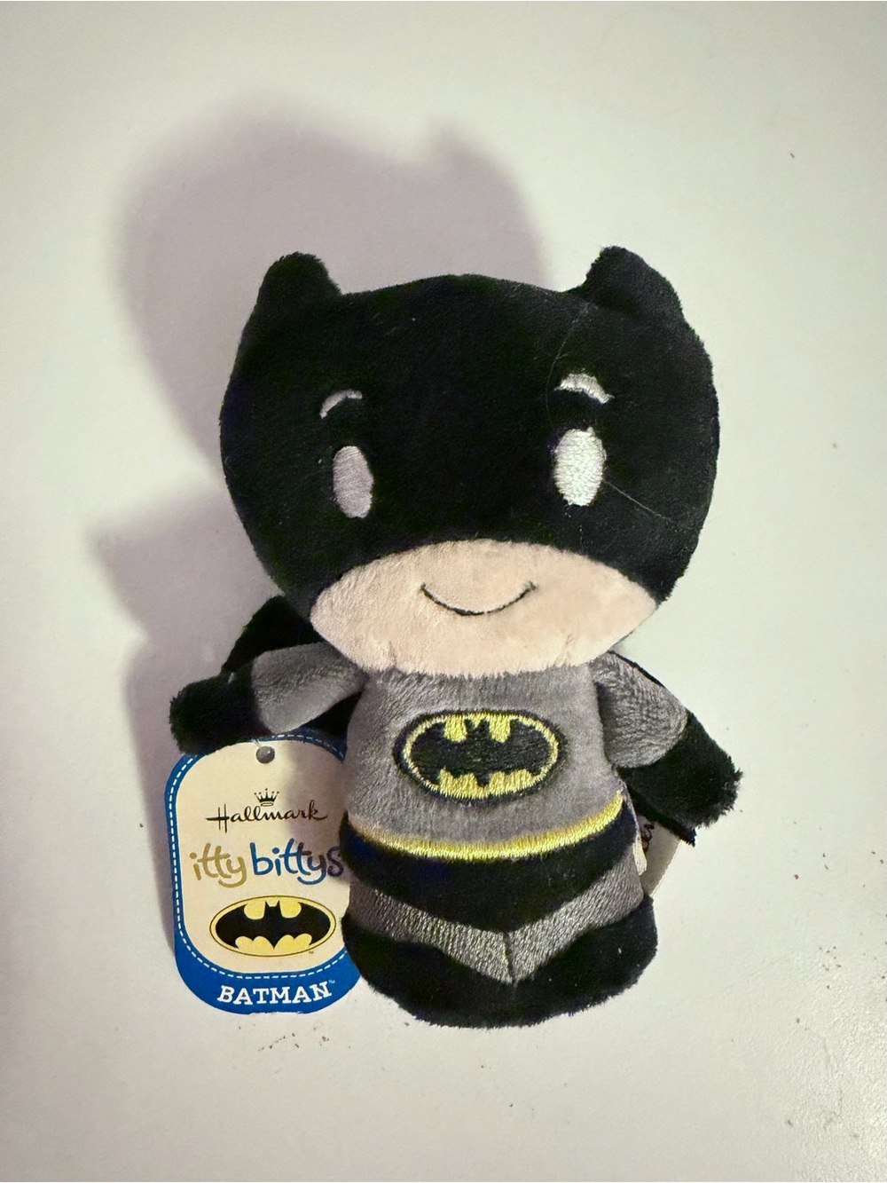 Hallmark Batman Plush - Black & Gray with Yellow Logo